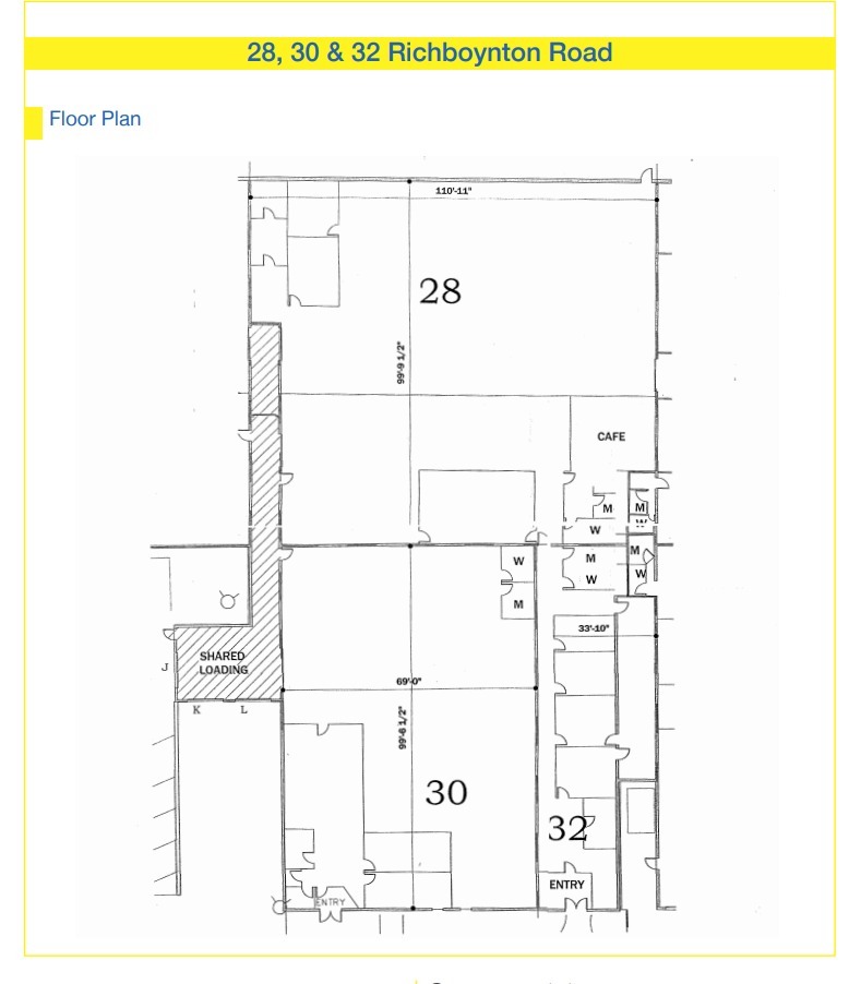 22-44 Richboynton Rd, Dover, NJ à louer Plan d’étage– Image 1 sur 1