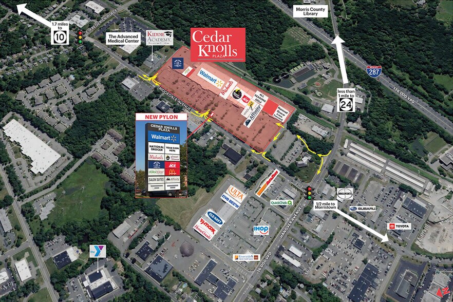 225-235 Ridgedale Ave, Cedar Knolls, NJ à louer - Photo de l’immeuble – Image 3 sur 8