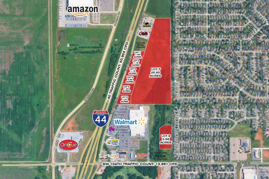 SW 104th St & I-44, Oklahoma City, OK à vendre - Photo principale – Image 1 sur 1