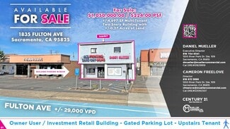 Plus de détails pour 1835 Fulton Ave, Sacramento, CA - Local commercial à vendre