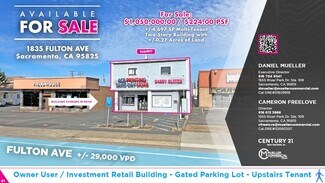 Plus de détails pour 1835 Fulton Ave, Sacramento, CA - Local commercial à vendre
