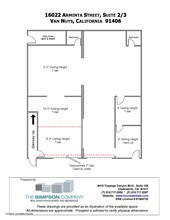 16022 Arminta St, Van Nuys, CA à louer Plan d’étage– Image 1 sur 1