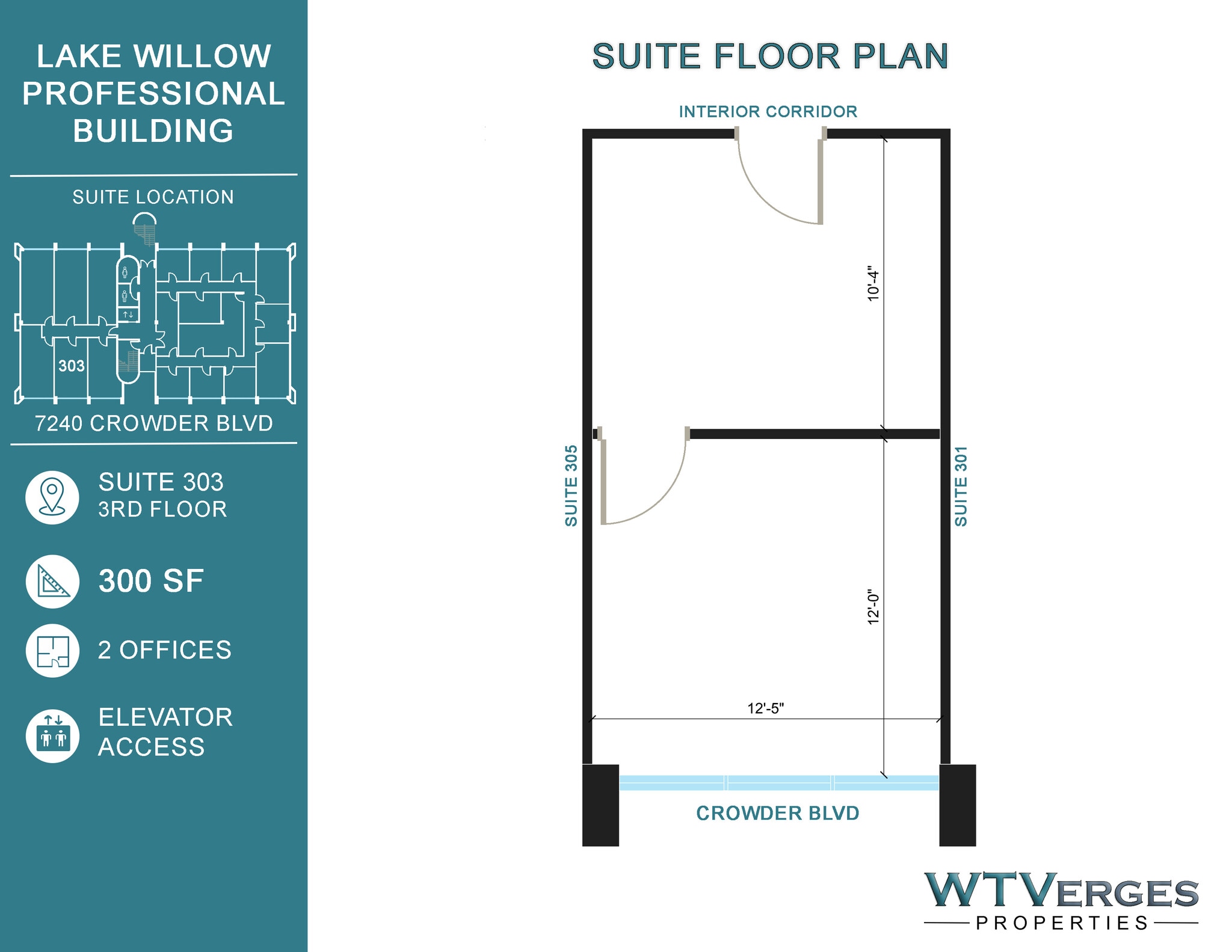 7240 Crowder Blvd, New Orleans, LA à louer Plan d’étage– Image 1 sur 3