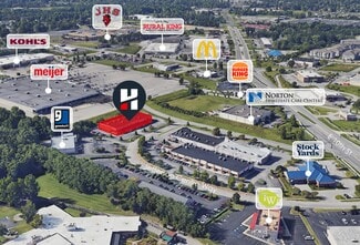 Plus de détails pour 2760 Jefferson Centre Way, Jeffersonville, IN - Local commercial à louer