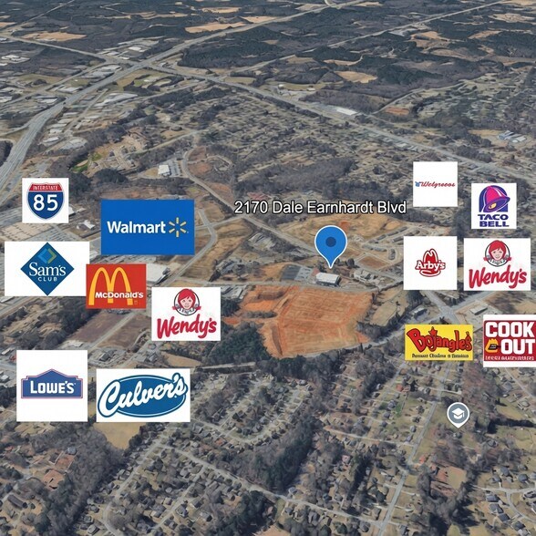 2170 Dale Earnhardt Blvd, Kannapolis, NC à vendre - Photo de l’immeuble – Image 3 sur 17