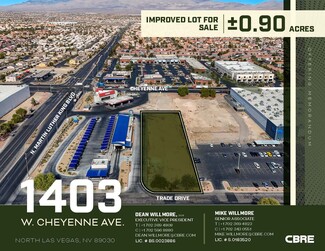 Plus de détails pour 1403 W Cheyenne Ave, North Las Vegas, NV - Terrain à vendre
