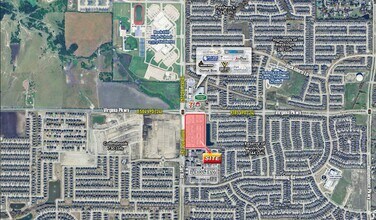10921 Virginia Pky, McKinney, TX - Vue aérienne  vue de carte