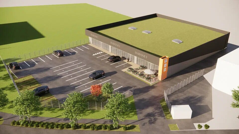 Local commercial dans Tinqueux à louer - Photo de l’immeuble – Image 2 sur 10