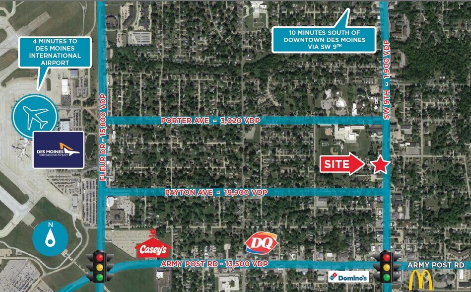 5800 SW 9th St, Des Moines, IA à vendre - Aérien – Image 2 sur 3