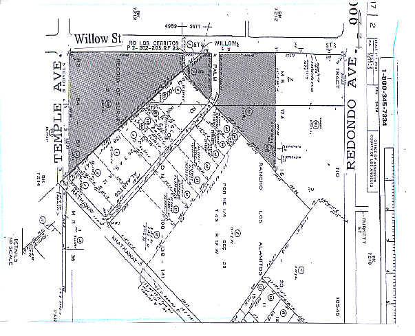 3100-3190 E Willow St, Signal Hill, CA à louer - Plan cadastral – Image 3 sur 3