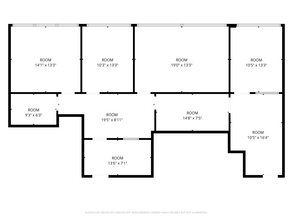 7011 Harwin Dr, Houston, TX à louer Plan d’étage– Image 1 sur 1