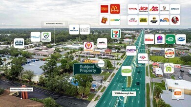8327 W Hillsborough Ave, Tampa, FL - VUE AÉRIENNE  vue de carte