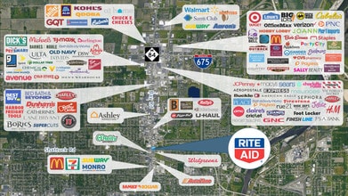 3050 Bay Rd, Saginaw, MI - VUE AÉRIENNE  vue de carte - Image1