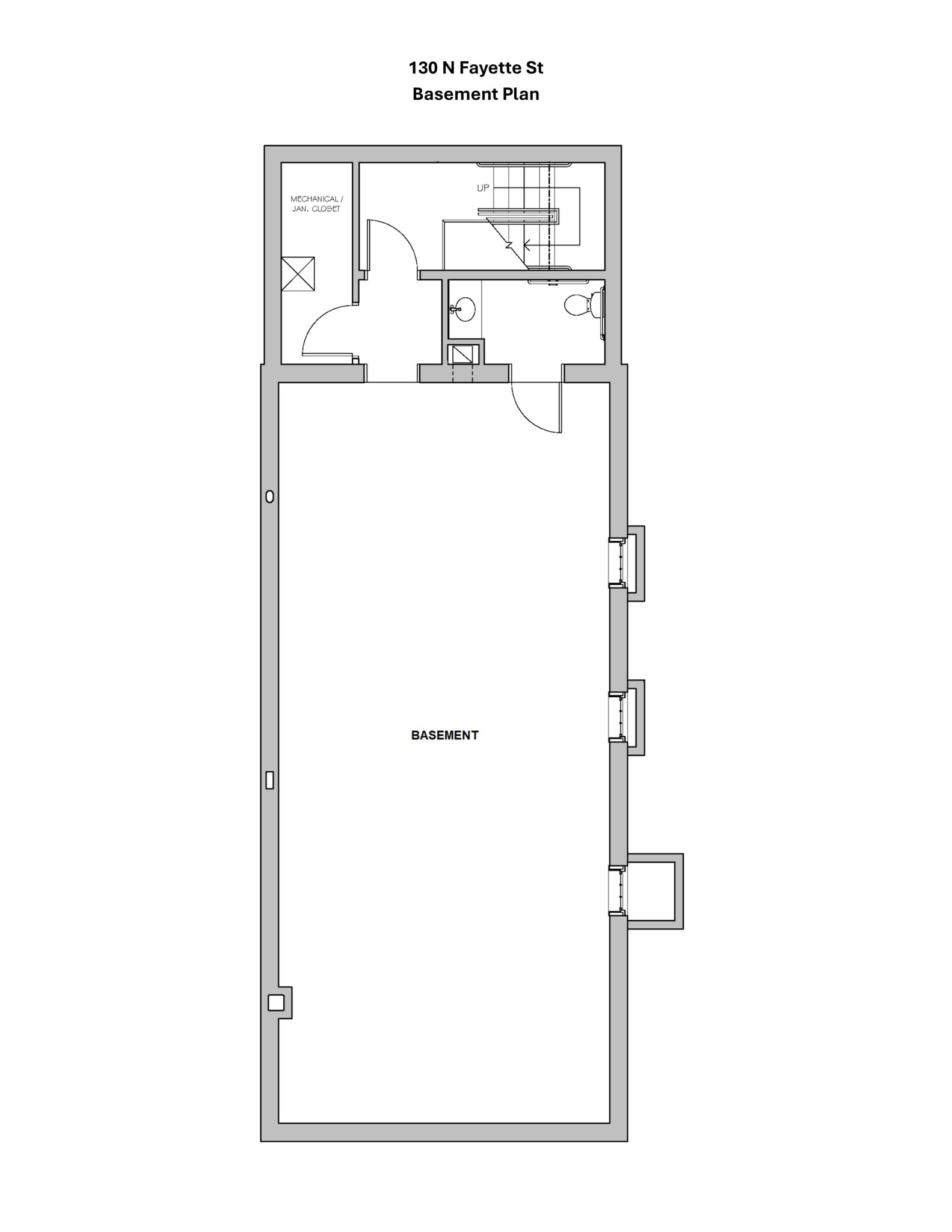 130 N Fayette St, Alexandria, VA à louer Plan de site– Image 1 sur 1