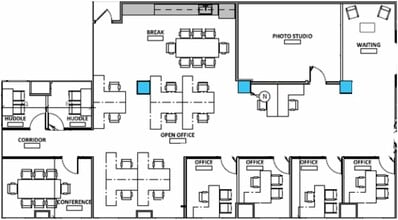 84 S 10th St, Minneapolis, MN à louer Plan d’étage– Image 1 sur 7