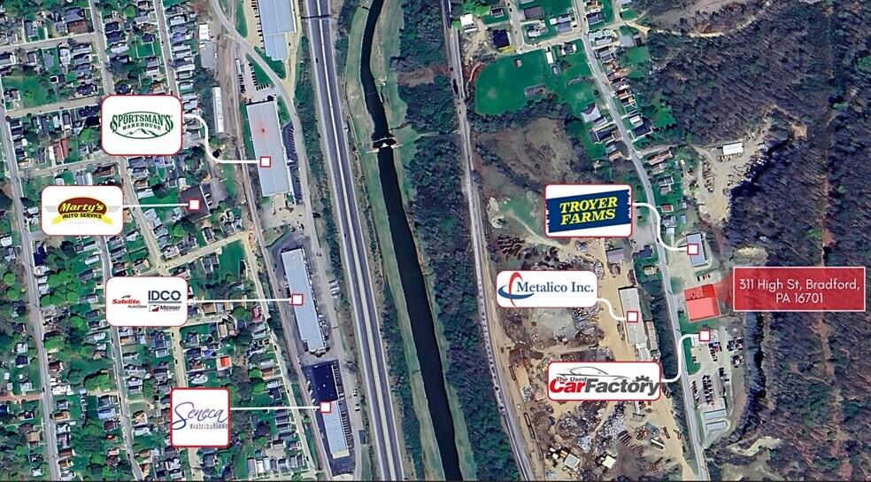 311 High St, Bradford, PA à vendre - Photo de l’immeuble – Image 3 sur 3