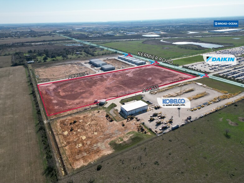0 Kermier Road, Hockley, TX à vendre - Aérien – Image 3 sur 3