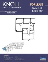 15400 Knoll Trail Dr, Dallas, TX à louer Plan d’étage– Image 1 sur 1