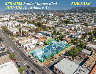 Plus de détails pour 5157 Santa Monica Blvd, Los Angeles, CA - Local commercial à vendre