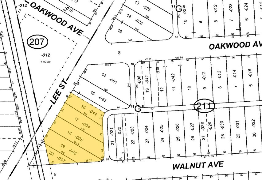 1001 Lee St, Des Plaines, IL à louer - Plan cadastral – Image 3 sur 10