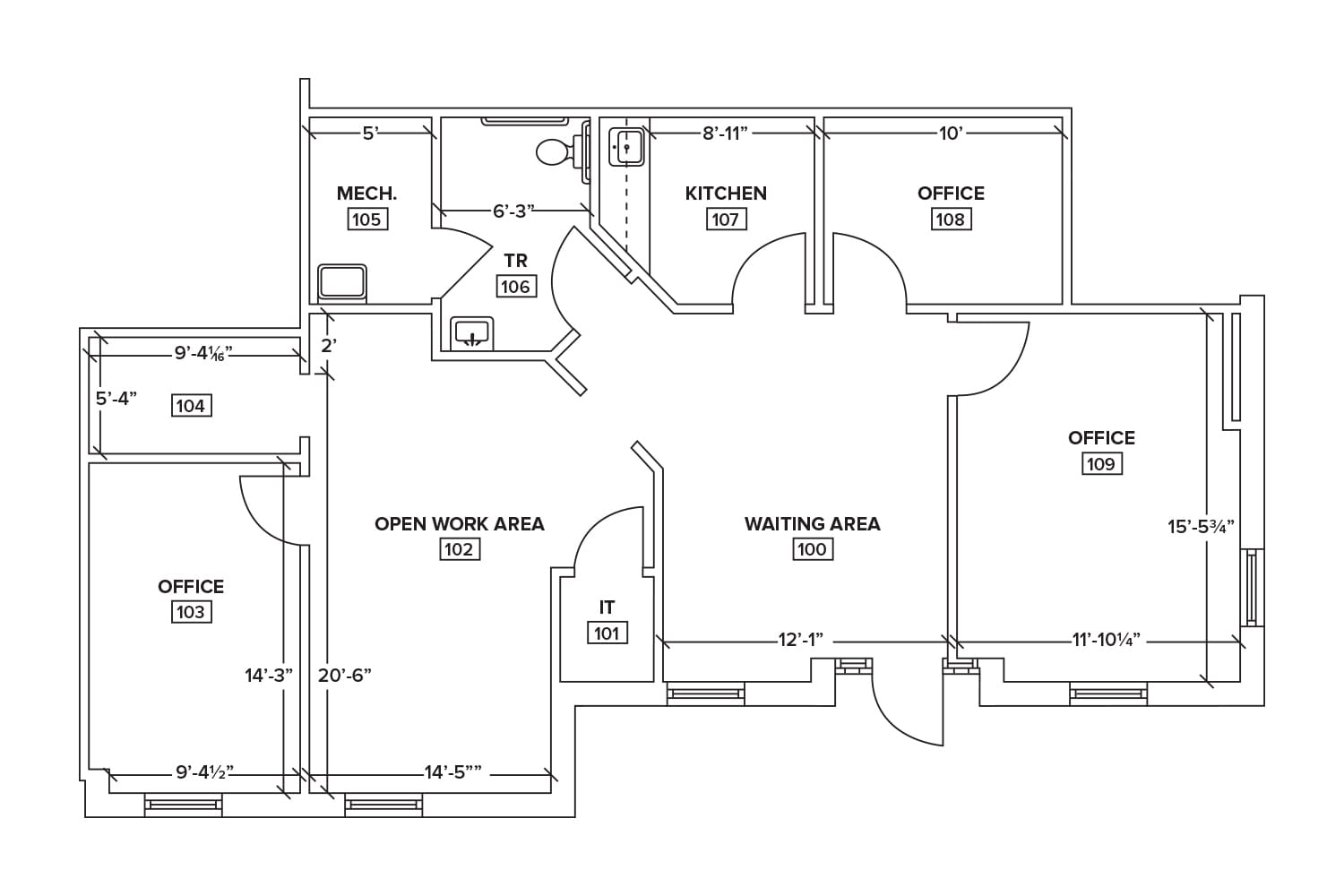 46 Vreeland Dr, Skillman, NJ à louer Plan d’étage– Image 1 sur 2