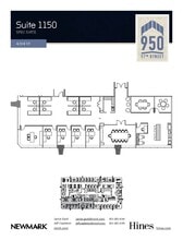 950 17th St, Denver, CO à louer Plan d’étage– Image 1 sur 1