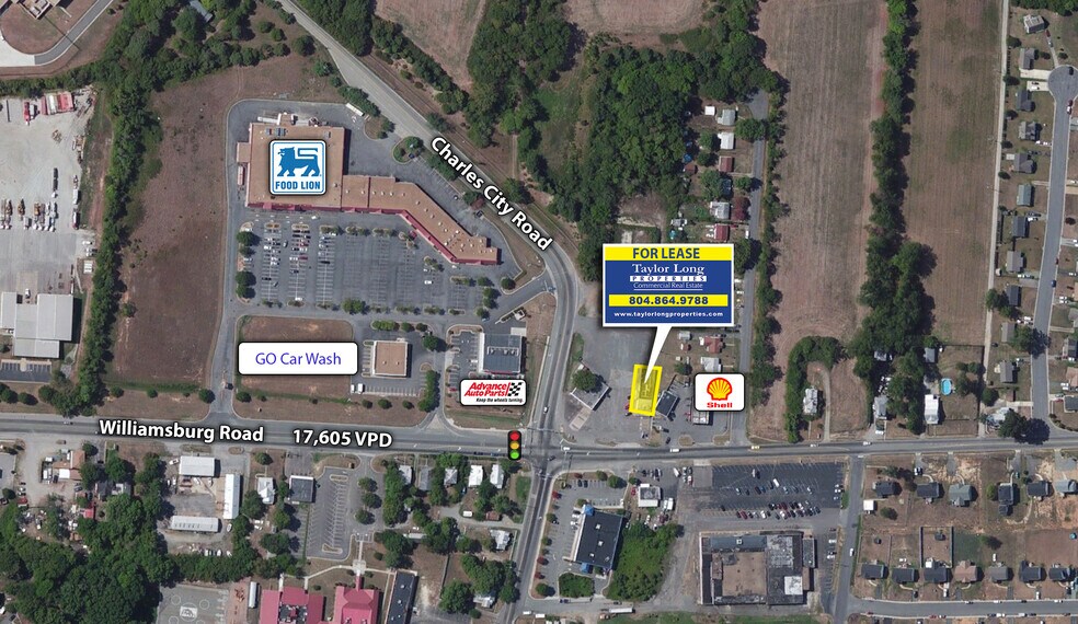 2709 Williamsburg Rd, Richmond, VA à louer - Aérien – Image 2 sur 11