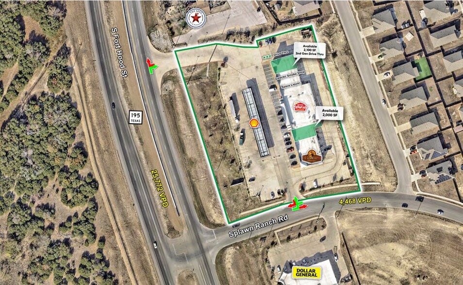 Hwy 195 & Splawn Rd, Killeen, TX à louer - Photo de l’immeuble – Image 2 sur 8
