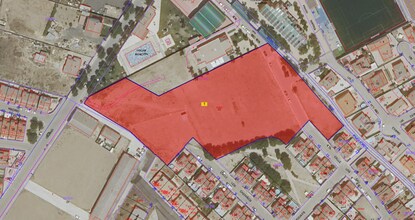 Magán, TOL - Vue aérienne vue de carte