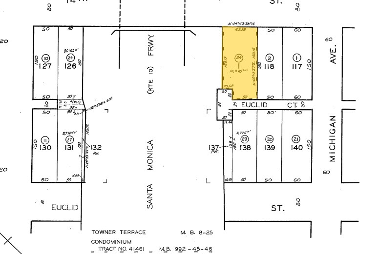 1750 14th St, Santa Monica, CA à vendre - Plan cadastral – Image 2 sur 14