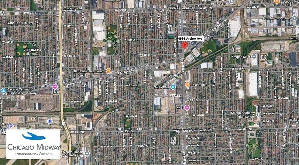 4998 Archer Ave, Chicago, IL à louer - Photo de l’immeuble – Image 2 sur 2