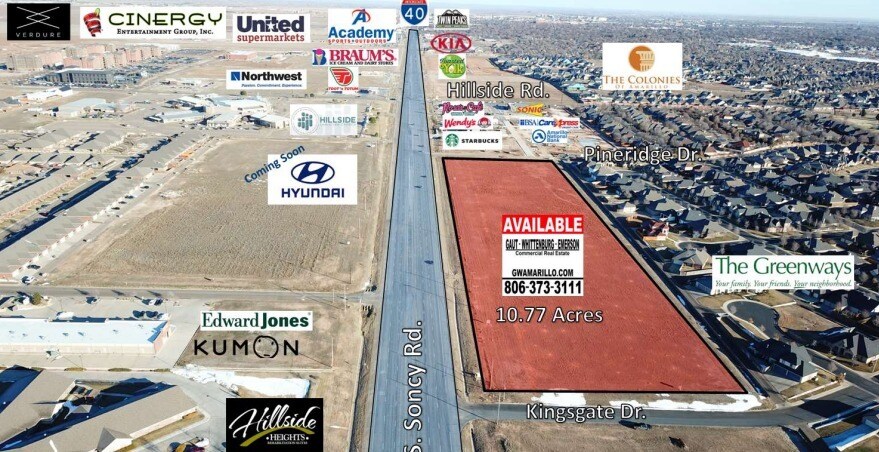 6643 S Soncy Rd, Amarillo, TX à vendre Photo de l’immeuble– Image 1 sur 2