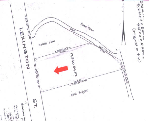 231 Lexington St, Waltham, MA à vendre - Plan cadastral – Image 2 sur 14