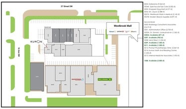 1200 37th St SW, Calgary, AB à louer Plan de site– Image 1 sur 1