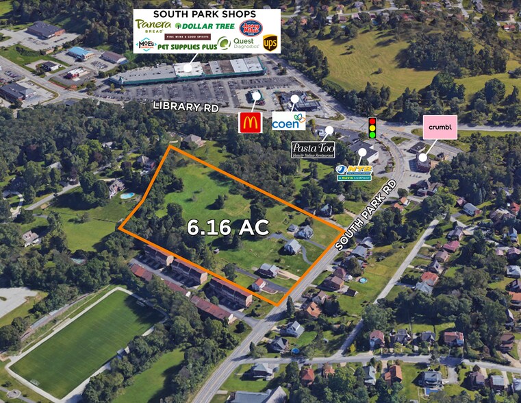 2498 – 2530 South Park, Bethel Park, PA à vendre - Photo de l’immeuble – Image 2 sur 5