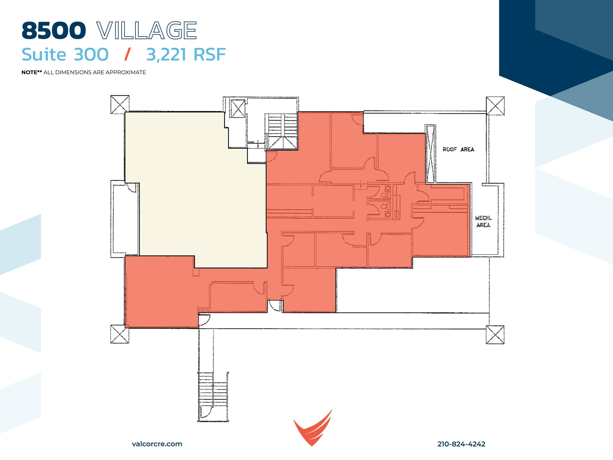 8500 N Village Dr, San Antonio, TX à louer Plan de site– Image 1 sur 1