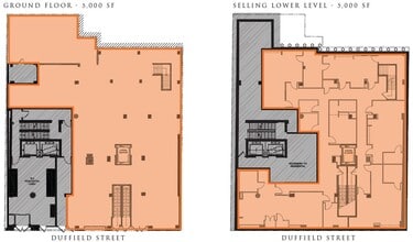 237 Duffield St, Brooklyn, NY à louer Plan d’étage– Image 2 sur 2