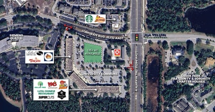 12250 Corporate Blvd, Orlando, FL - Vue aérienne vue de carte - Image1