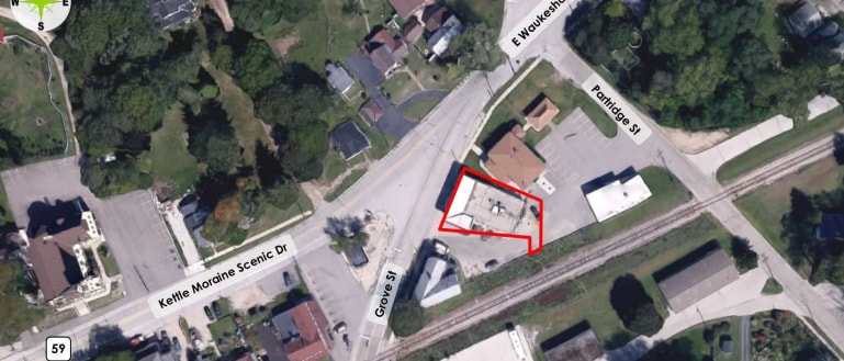 214 Grove St, Eagle, WI à vendre - Aérien – Image 2 sur 3