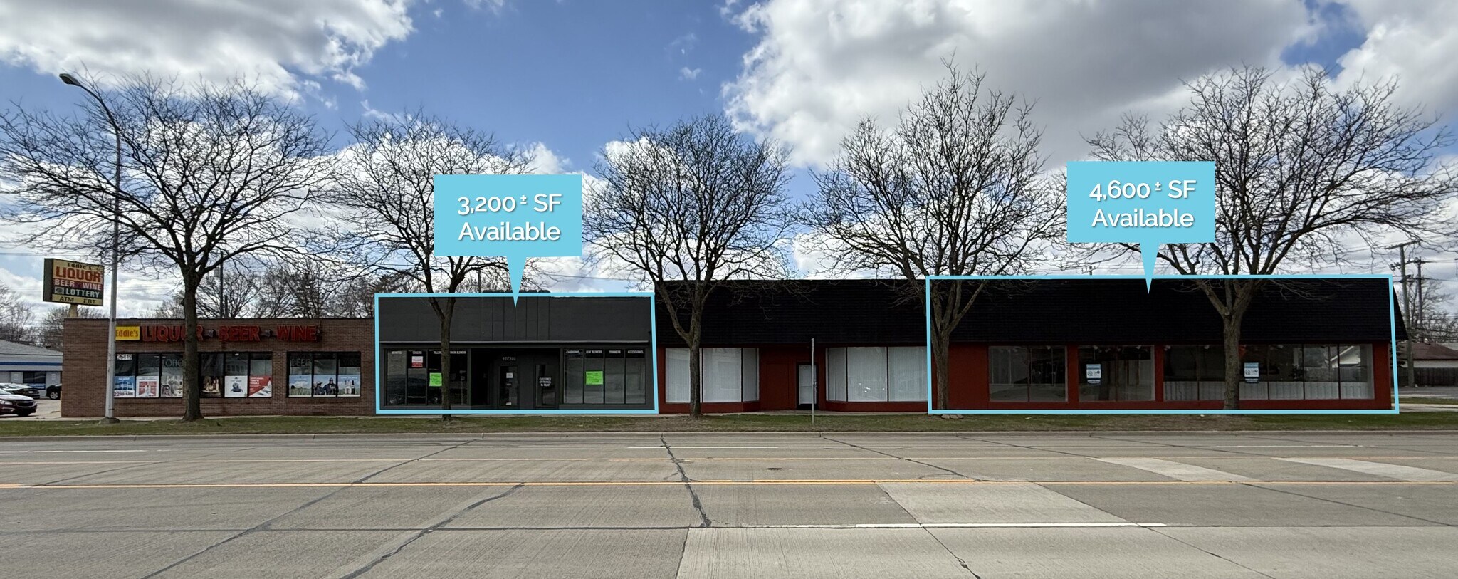 26423-26433 Harper Ave, Saint Clair Shores, MI à louer Photo de l’immeuble– Image 1 sur 4