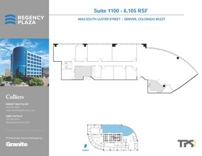 4643 S Ulster St, Denver, CO à louer Plan d’étage– Image 1 sur 1