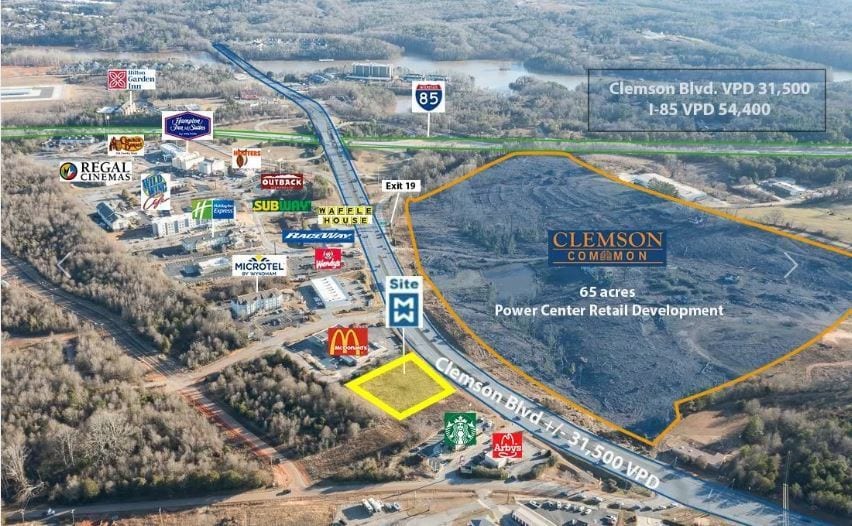 4640 Clemson Blvd, Anderson, SC à louer - Photo principale – Image 1 sur 9