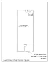 3776 S Lipan St, Englewood, CO à louer Plan de site– Image 1 sur 1