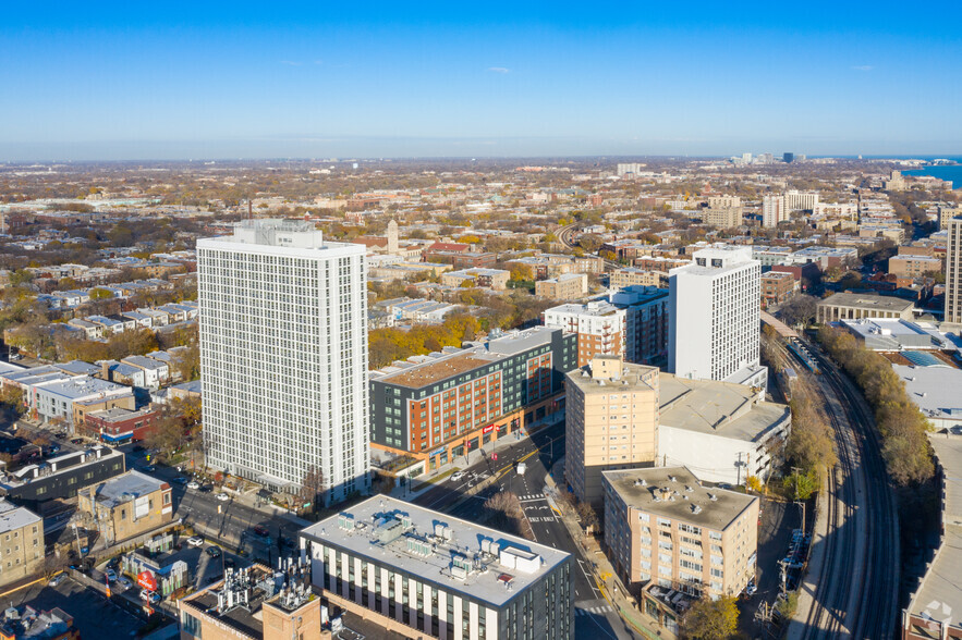 6418 N Sheridan Rd, Chicago, IL à louer - Aérien – Image 3 sur 4
