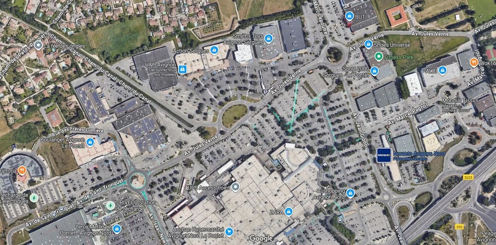 Local commercial dans Sorgues à louer - Aérien – Image 1 sur 1