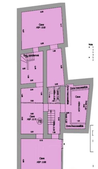 Local commercial dans Paris à louer - Plan d’étage – Image 3 sur 7