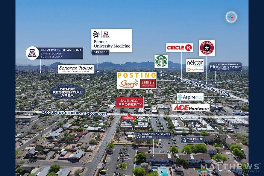 2102 N Country Club Rd, Tucson, AZ à vendre - Photo de l’immeuble – Image 3 sur 3