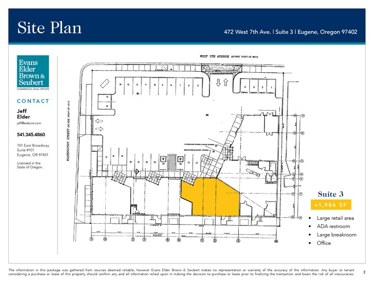 472 W 7th Ave, Eugene, OR à louer - Photo de l’immeuble – Image 3 sur 5