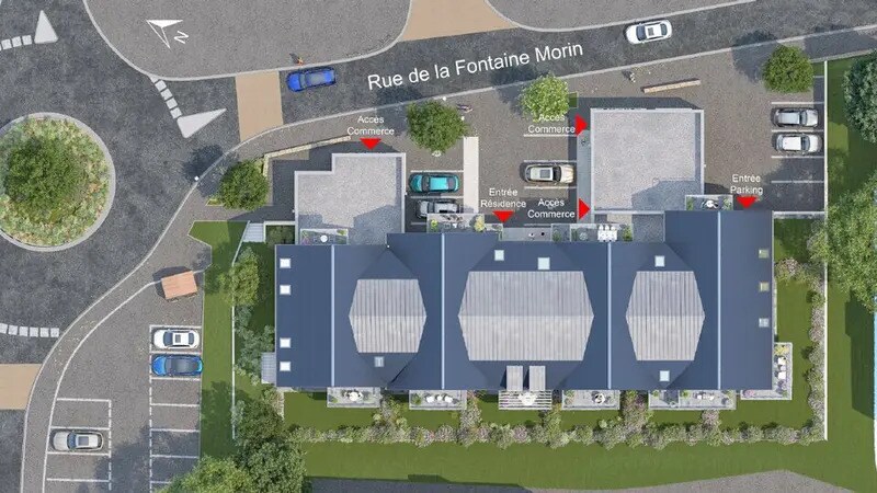 Local commercial dans Ploufragan à vendre - Plan de site – Image 2 sur 3