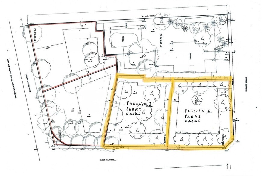Carrer la Sentiu, 3-5, Collbató, Barcelona à vendre - Plan cadastral – Image 3 sur 3